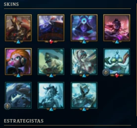 ⭐ Conta PLATINA 3 C/ Varias skins de prestigio ⭐ - League of Legends LOL