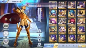Conta Saint Seiya - Saint Seiya Awakening SSA