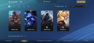 Conta Wild Rift desapego - League of Legends: Wild Rift LOL WR