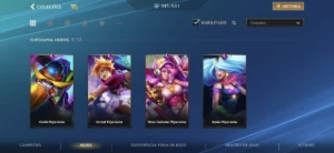 Conta Wild Rift desapego - League of Legends: Wild Rift LOL WR