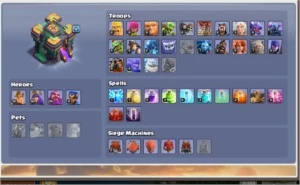 CONTA CLASH OF CLANS CV14!