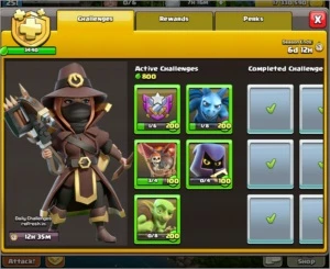 CONTA CLASH OF CLANS CV14!