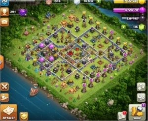 CONTA CLASH OF CLANS CV14!