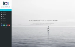 Site Fotografia administrável, sem banco de dados