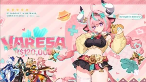Conta Genshin Impact Varesa + Xianyun + Furina E Mais