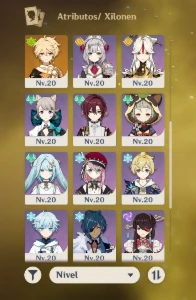 Conta Genshin Impact Varesa + Xianyun + Furina E Mais