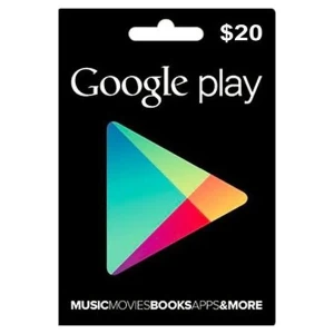 Gift Card Google Play R$20,00