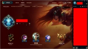 Conta league of legends com skins raras da season 2 LOL