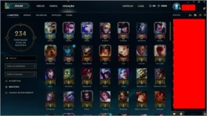 Conta league of legends com skins raras da season 2 LOL