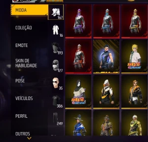 Conta free fire