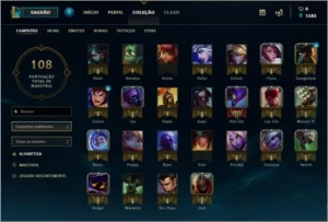Vendo conta de League of Legends D5 LOL