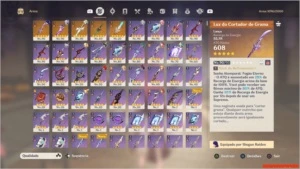 AR 58 | Viajante | Yae, Ayaka, Zhongli, Aloy++ - Genshin Impact