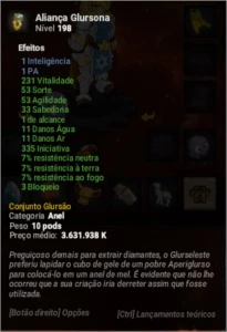 aliança glursona exo ap - Dofus