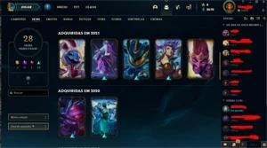 Conta Legue of Legends (lol) antiga ano 2013 - League of Legends