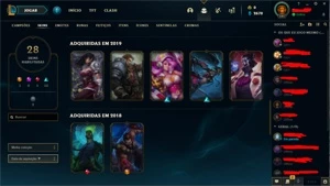 Conta Legue of Legends (lol) antiga ano 2013 - League of Legends