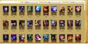 Conta GOLD I - League of Legends LOL