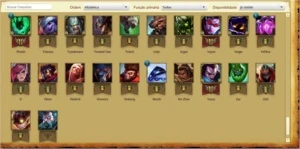 Conta GOLD I - League of Legends LOL