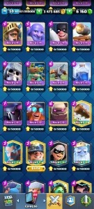 Conta Top Clash Royale