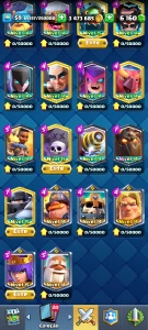 Conta Top Clash Royale