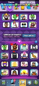 Conta Top Clash Royale