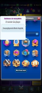 Conta Top Clash Royale