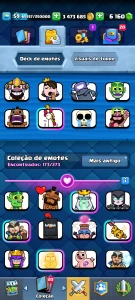 Conta Top Clash Royale