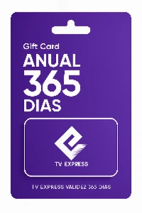 🎁 TV Express – Gift Card 365 Dias - Premium