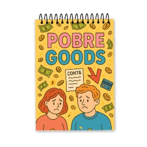 Arquivo Digital do Livro de colorir Pobre Goods