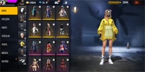 Free fire 31 Passes ,4 Cubos ,36 Salas e varias skins