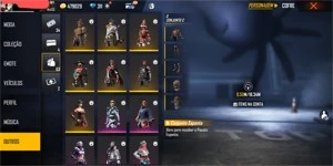 Free fire 31 Passes ,4 Cubos ,36 Salas e varias skins