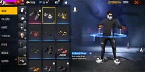 Free fire 31 Passes ,4 Cubos ,36 Salas e varias skins