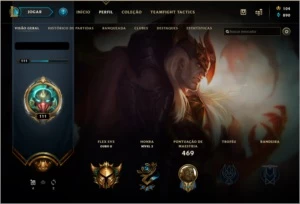 Conta com ALL Champions - 182 Skin's - 7 Páginas de Runas - League of Legends LOL
