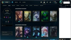 Conta League of Legends Diamante 1 TODOS OS CHAMPS LOL