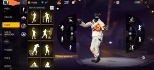 CONTA FREE FIRE 6 anos (super gemada)