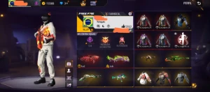 CONTA FREE FIRE 6 anos (super gemada)