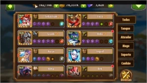 Conta magic rush vip 9 + vip 4 - Outros