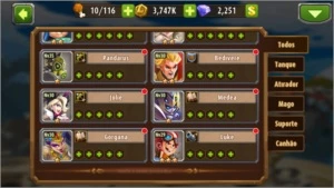 Conta magic rush vip 9 + vip 4 - Outros
