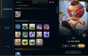 395 Skins Todos Campeões, 72K Ea 5 Skins Prestigio 9 Miticas - League of Legends LOL