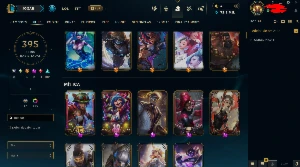 395 Skins Todos Campeões, 72K Ea 5 Skins Prestigio 9 Miticas - League of Legends LOL