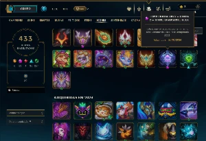 395 Skins Todos Campeões, 72K Ea 5 Skins Prestigio 9 Miticas - League of Legends LOL