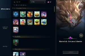 Conta LOL com 313 skins todos os campeos lvl 496 - League of Legends