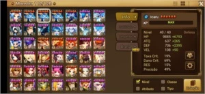 CONTA EUROPEU LATE GAME, 76 MOBS 6* E 23 NAT5 - Summoners War
