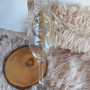 Taça de Champanhe Personalizada - Artesanato e Personalizados