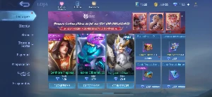 CONTA 481 SKINS 1150 diamantes - Mobile Legends