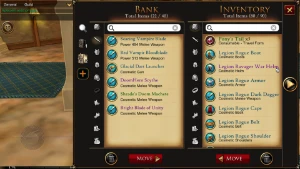 Vendo conta de Aq3d lv 41 com todas classes, menos guardian - Adventure Quest World AQW