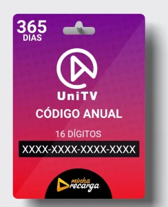 Unitv codigo 16 dígitos - Premium