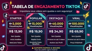 🔥 Visualizações Tiktok Reais E Sem Quedas | Envio Rápido | - Redes Sociais