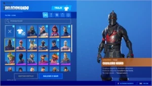 Conta Fortnite com Cavaleiro Negro + Duende+ Salve o mundo