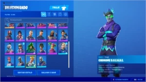 Conta Fortnite com Cavaleiro Negro + Duende+ Salve o mundo