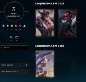 Conta Diamante I Flex - League of Legends LOL